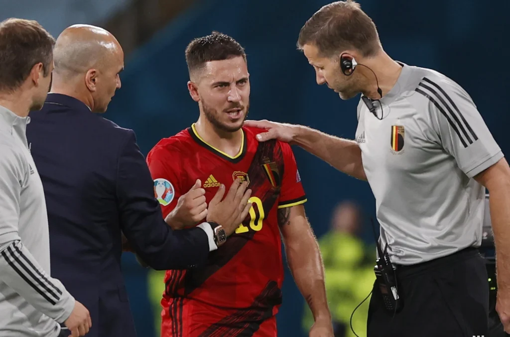 Eden Hazard Infortunio Eden Hazard Infortunio