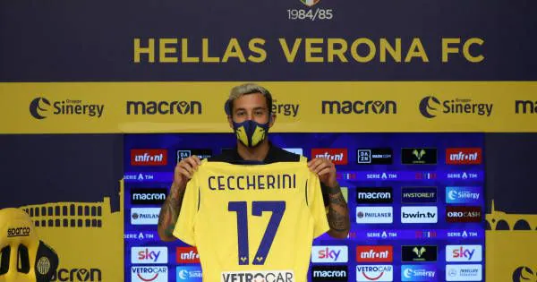 Ceccherini Verona Infortunio